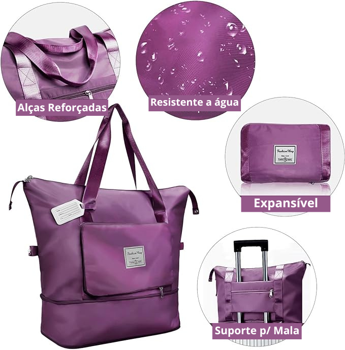 Bolsa Feminina Expansível - Travel Bag