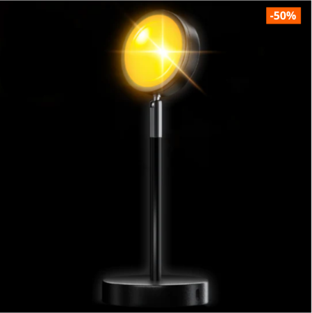 Lâmpada Projetor Sunset - Várias Cores