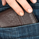 Carteira Masculina de Couro Antifurto