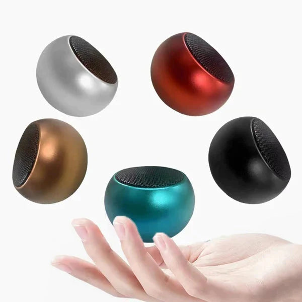 Mini Caixinha de Som Bluetooth + Brinde caixa de som Alvestore Sortida 