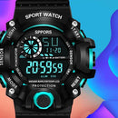 Relógio Tático Multifuncional - Á Prova d'água relogio Alvestore Preto 1 